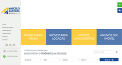 Desktop Screenshot of marcelosantanaimoveis.com.br
